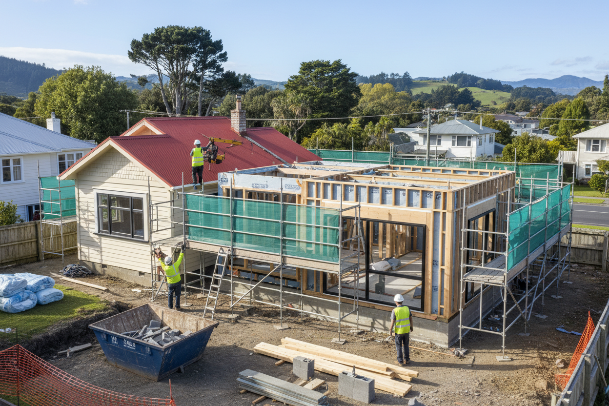 renovation and house extension in nz